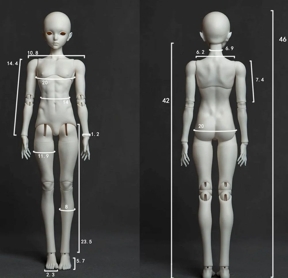 1/4 Boy Body Hidden Joint Ver. (Killer Whale Body Hidden Version) | PREORDER | PARTS - Image 22