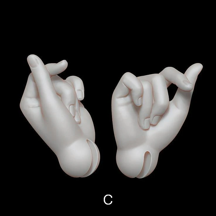 1/4 Boy Hand Parts (fits X-M-44) | Preorder | PARTS - Image 4