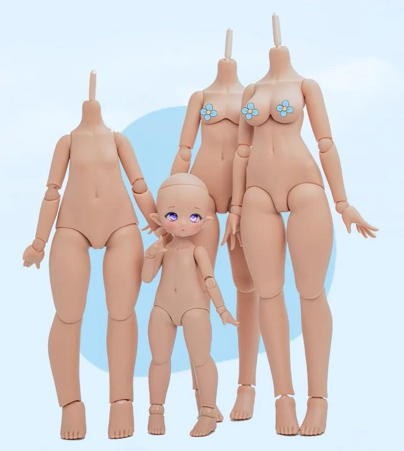 1/4 Girl Body (Mimi Ver.2) Chest S-Chocolate Skin [Limited quantity] | PREORDER | PARTS - Image 4