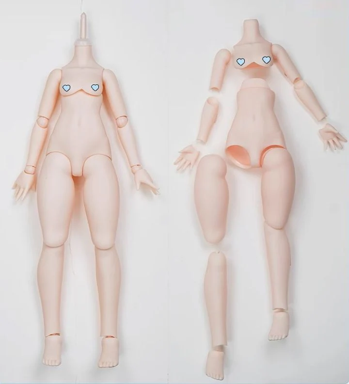 1/4 Girl Body (Mimi Ver.2) Chest S-Chocolate Skin [Limited quantity] | PREORDER | PARTS - Image 5