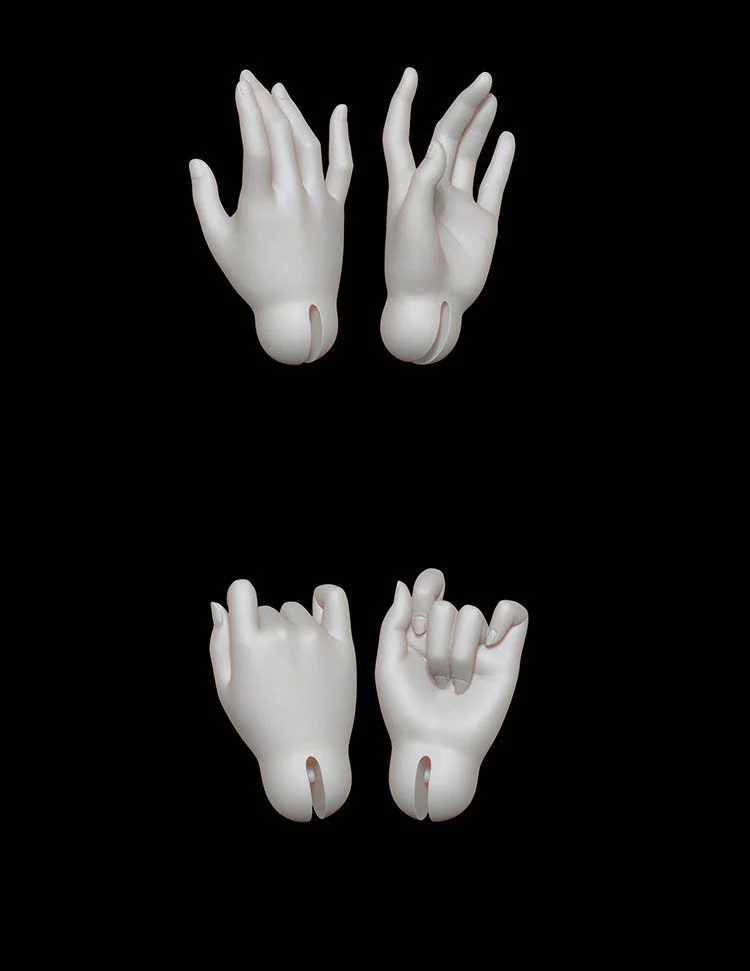 1/4 Girl Hand Parts (fits X-F-43) | Preorder | PARTS