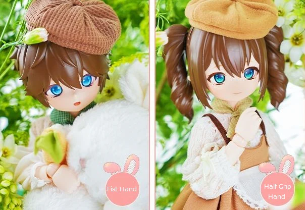 1/4 Hand Parts 3Pair Set (for Mimi)-Chocolate Skin [Limited quantity] | PREORDER | PARTS - Image 3