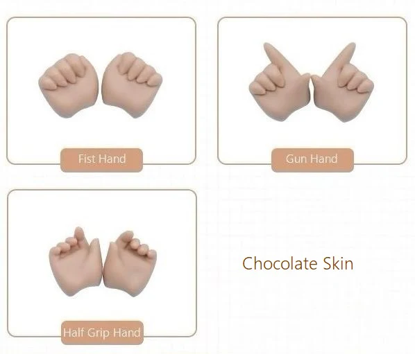1/4 Hand Parts 3Pair Set (for Mimi)-Chocolate Skin [Limited quantity] | PREORDER | PARTS - Image 4