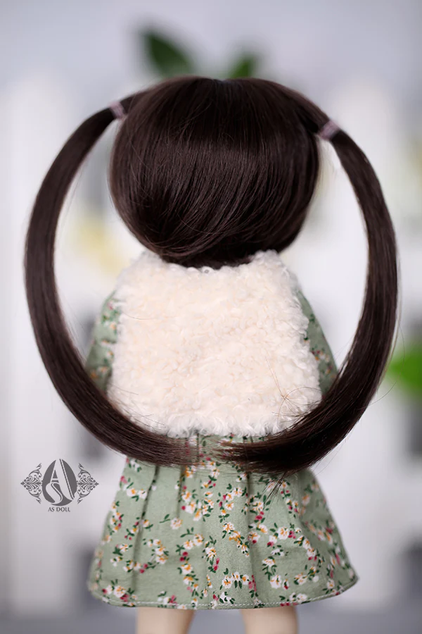 1/6 bjd black twin tail | Preorder | WIG - Image 3