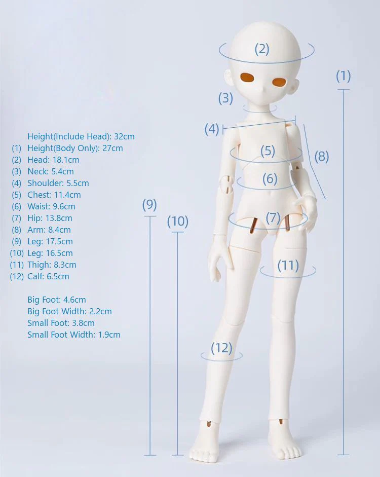 1/6 Body (cane body) [Limited-time Discount] | PREORDER | PARTS - Image 12