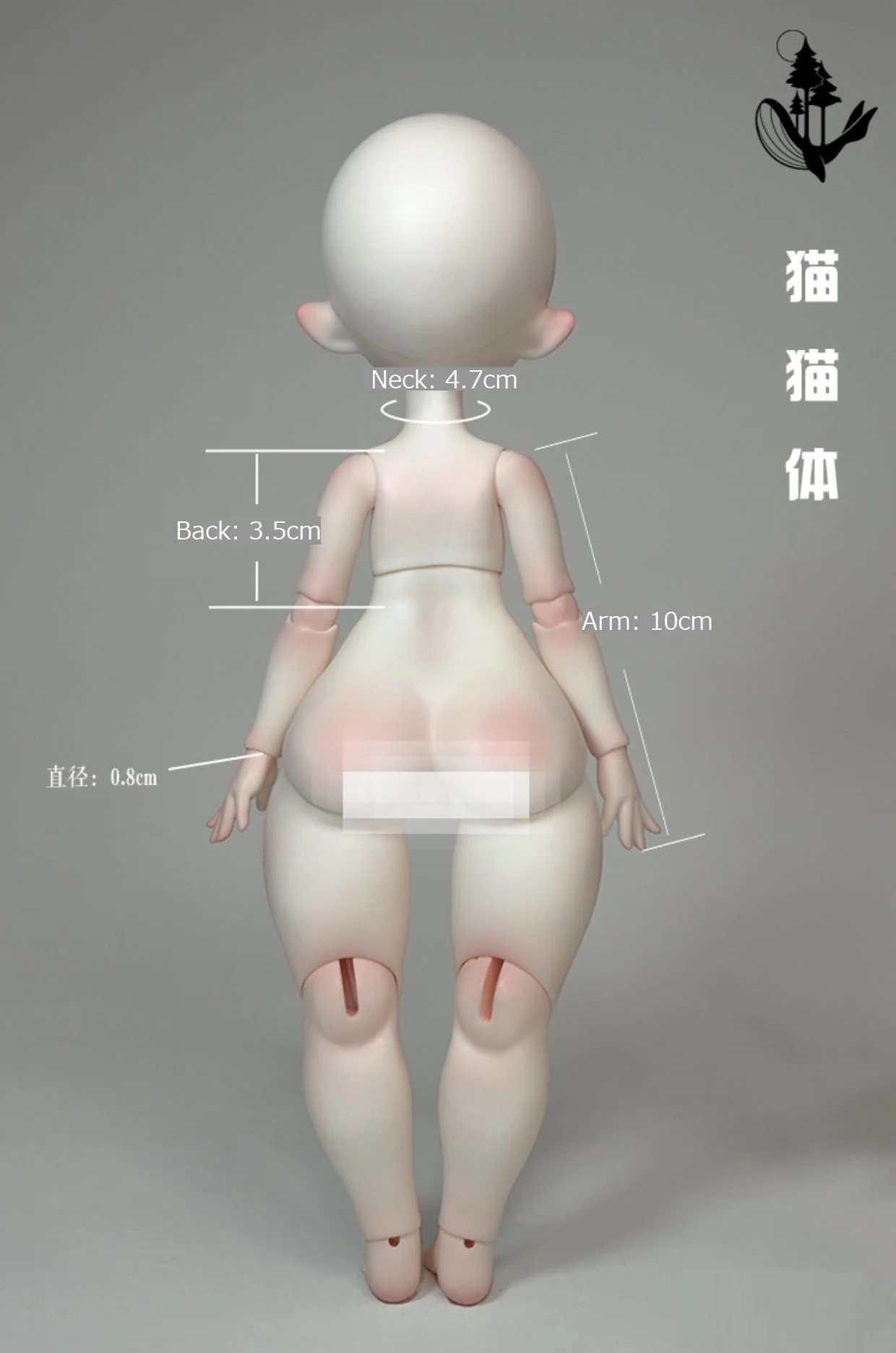 1/6 Body (cat cat body) | Preorder | PARTS - Image 11