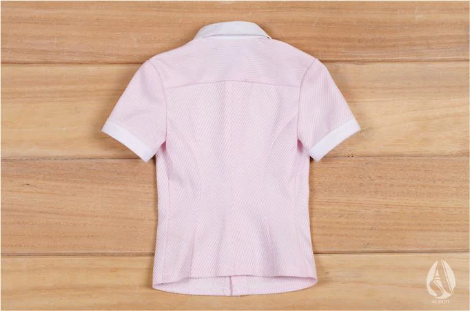 70+ fashion short sleeve shirt/Pink | Preorder | OUTFIT - Image 7