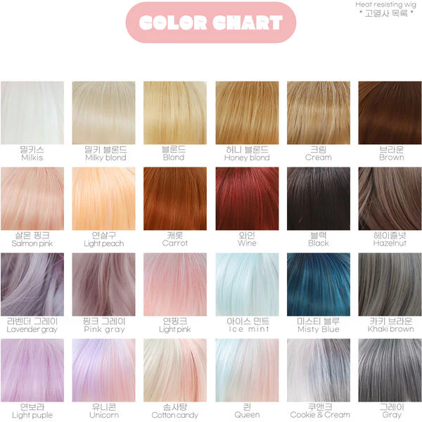 [8-9"] Siesta Ever. (Tangerine Beige) |  PREORDER | WIG - Image 5