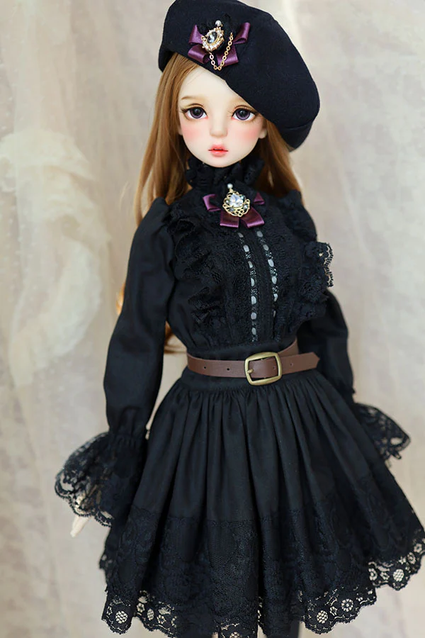 AK-328 Black One Piece (Belt) | Preorder | OUTFIT - Image 3