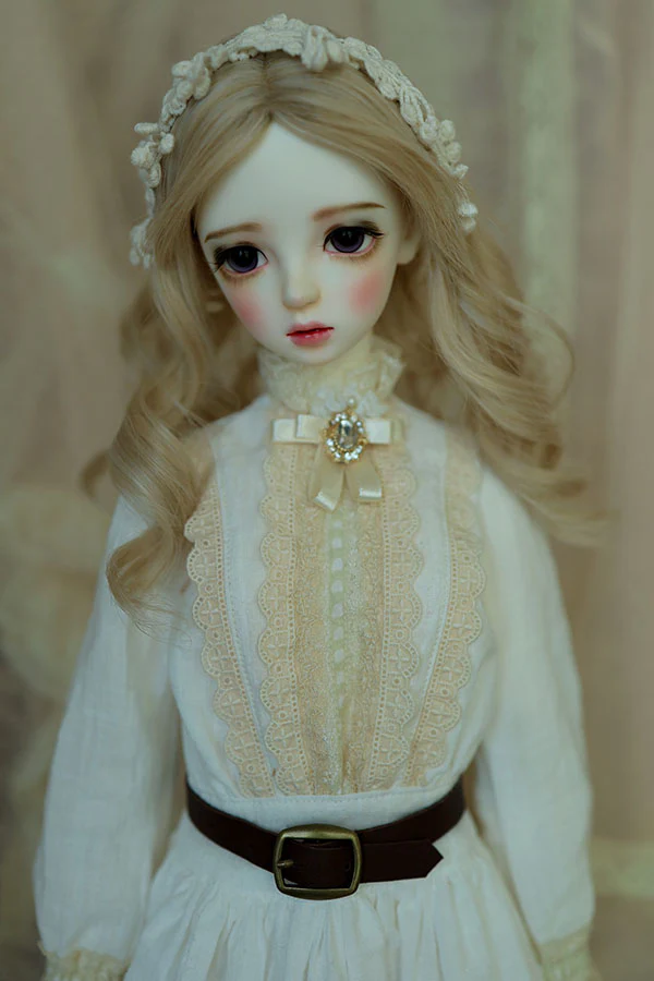 AK-329 Ivory Dress (Belt) | Preorder | OUTFIT - Image 5