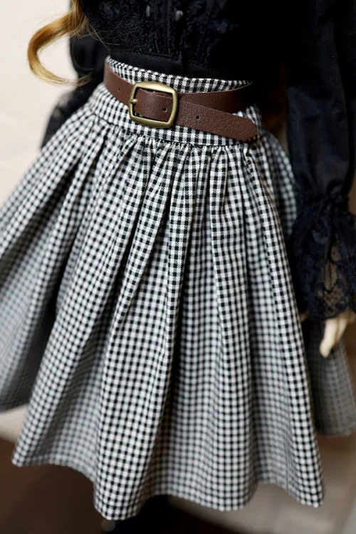 AK-330 Check Skirt (Belt) | Preorder | OUTFIT - Image 3