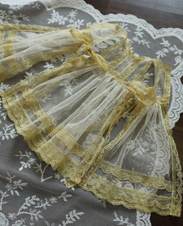 AK-333 Ivory dress, apron set | Preorder | OUTFIT - Image 16