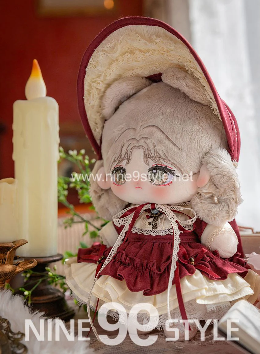 Antique cape dress(Wine) [Limited time] [PLUSHIE20] | Preorder | OUTFIT - Image 6