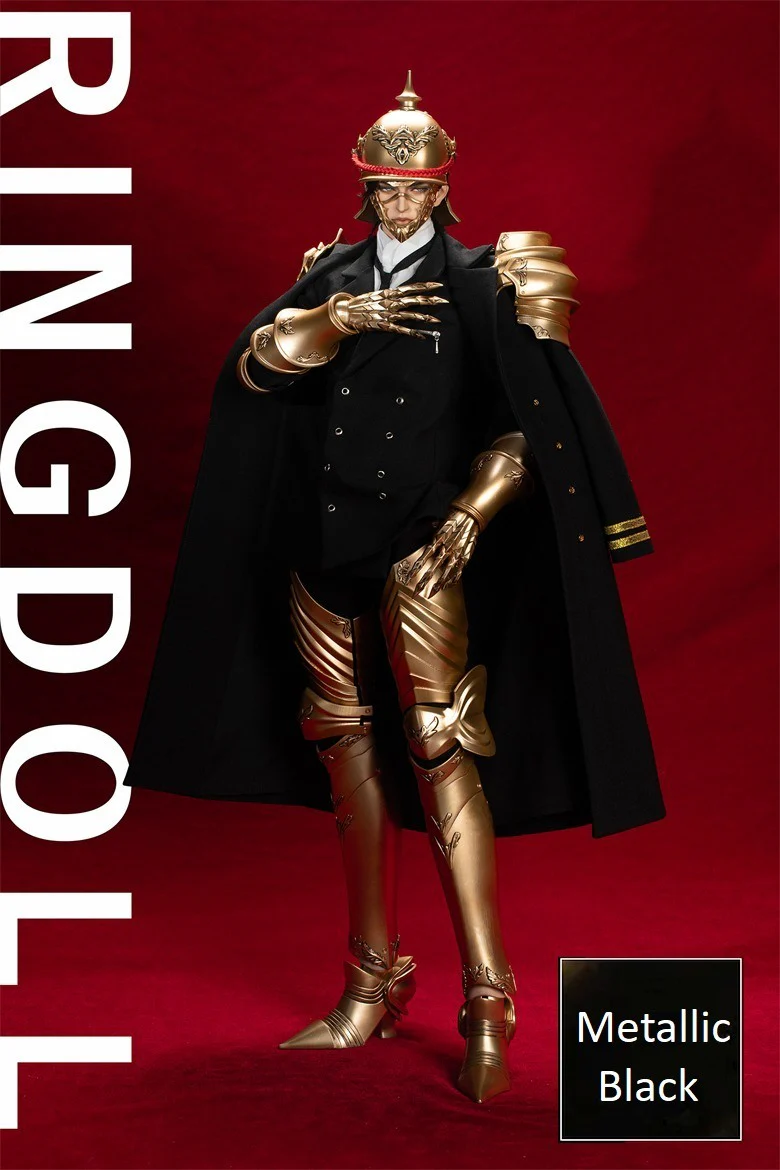 Armours Fullset For 75cm Dolls :Metallic Black | PREORDER | ACCESSORIES