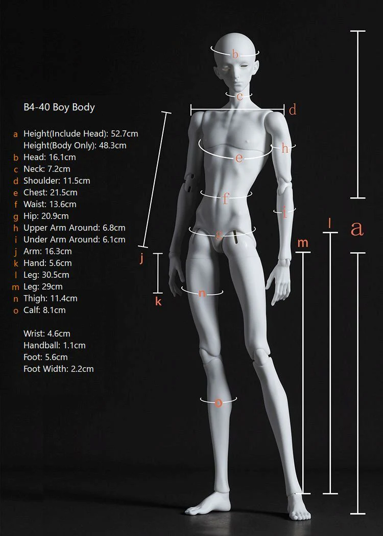B4-40 Boy Body | Preorder | PARTS - Image 15
