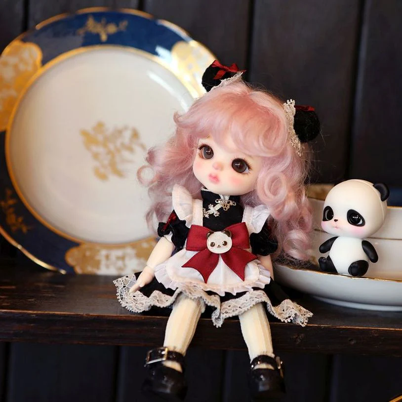 Baobao ver. Berry Fullset (with Panda Ver. Bebe) [limited time] | Preorder | DOLL - Image 3