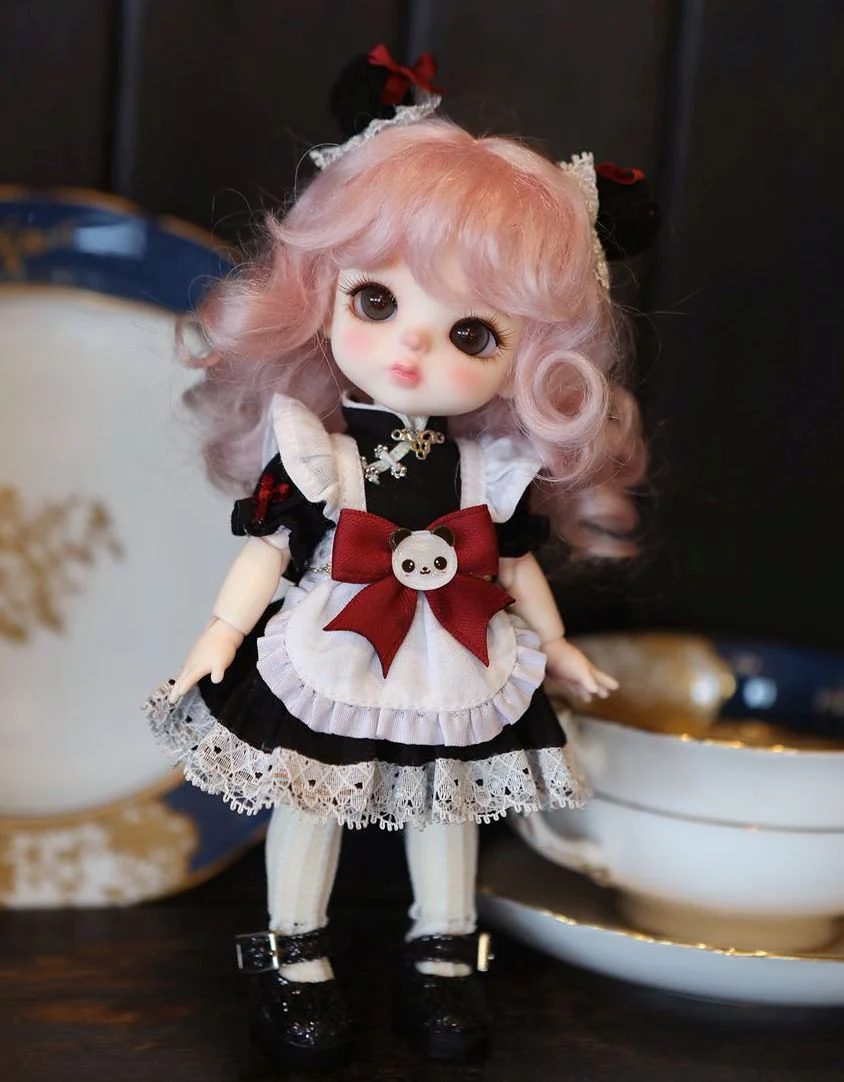 Baobao ver. Berry Fullset (with Panda Ver. Bebe) [limited time] | Preorder | DOLL - Image 4