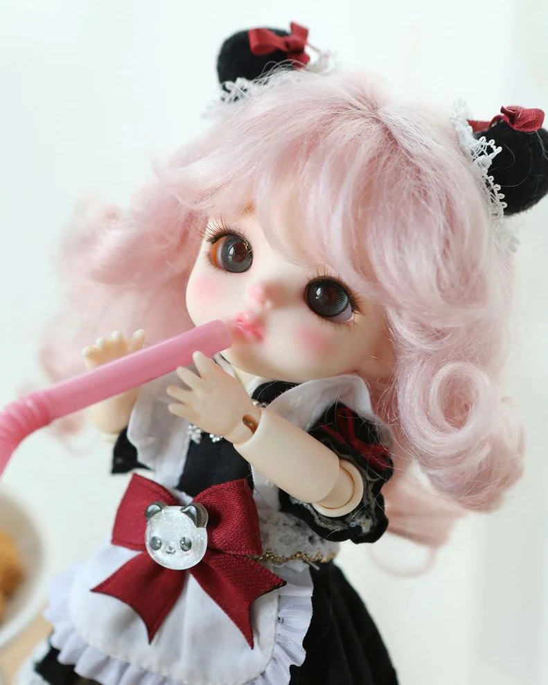 Baobao ver. Berry Fullset (with Panda Ver. Bebe) [limited time] | Preorder | DOLL - Image 6