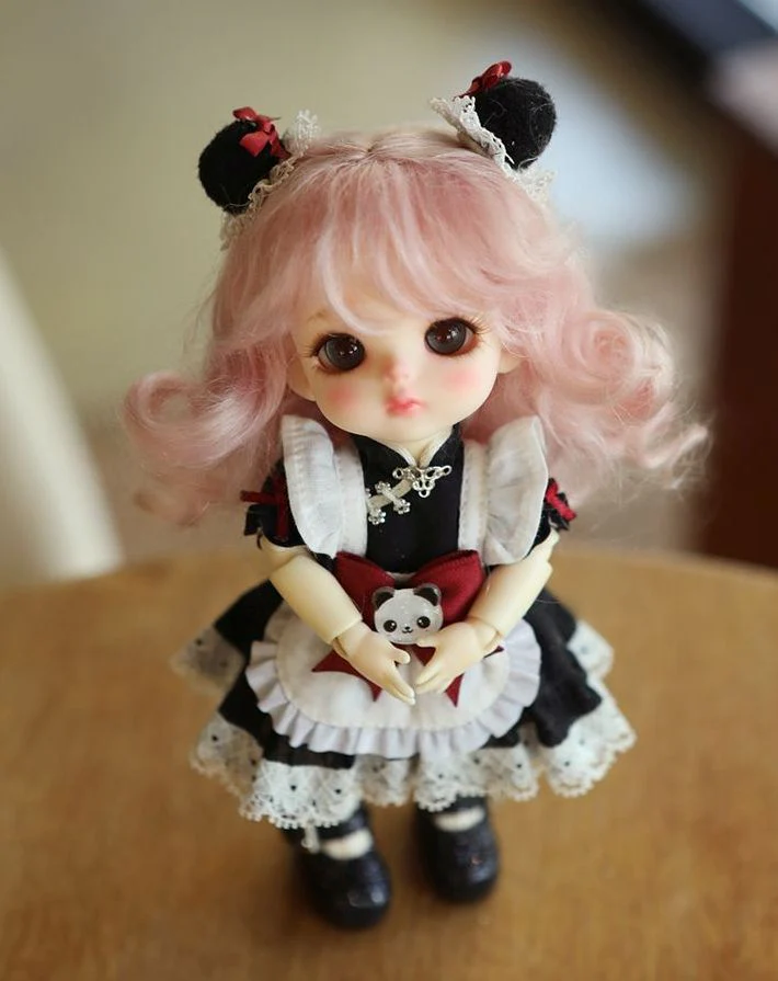Baobao ver. Berry Fullset (with Panda Ver. Bebe) [limited time] | Preorder | DOLL - Image 7