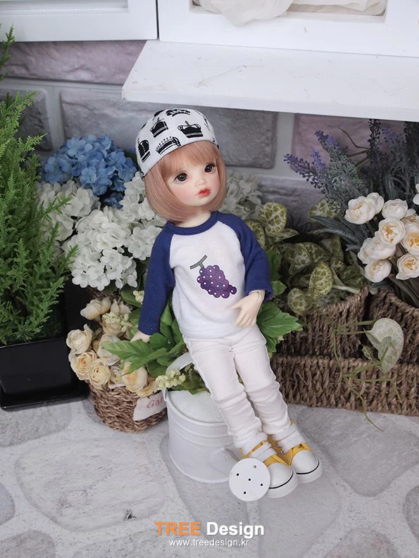 BASIC Banded Jeans_White[YoSD] | Preorder | OUTFIT - Image 4