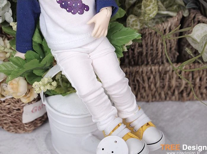 BASIC Banded Jeans_White[YoSD] | Preorder | OUTFIT - Image 5