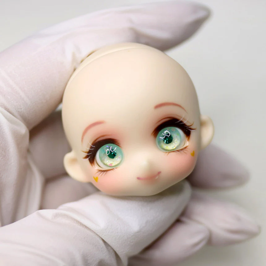 Beach Eyes -Green Anime (Oval Iris) 16mm | Item in Stock | EYE - Image 4