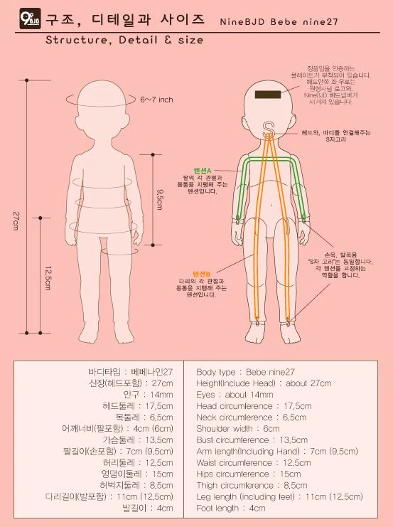 Bebe nine27 body/White body | Preorder | PARTS - Image 14