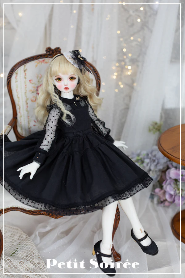 Begonia dress (MSD size): Black | Preorder | OUTFIT - Image 11