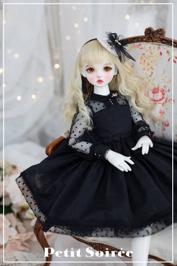 Begonia dress (MSD size): Black | Preorder | OUTFIT - Image 3