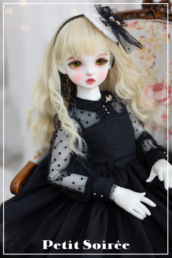 Begonia dress (MSD size): Black | Preorder | OUTFIT - Image 4