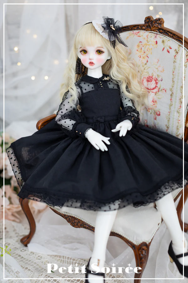 Begonia dress (MSD size): Black | Preorder | OUTFIT - Image 5