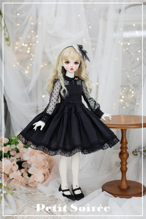 Begonia dress (MSD size): Black | Preorder | OUTFIT - Image 8