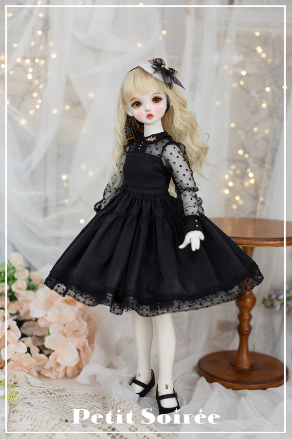 Begonia dress (MSD size): Black | Preorder | OUTFIT - Image 9