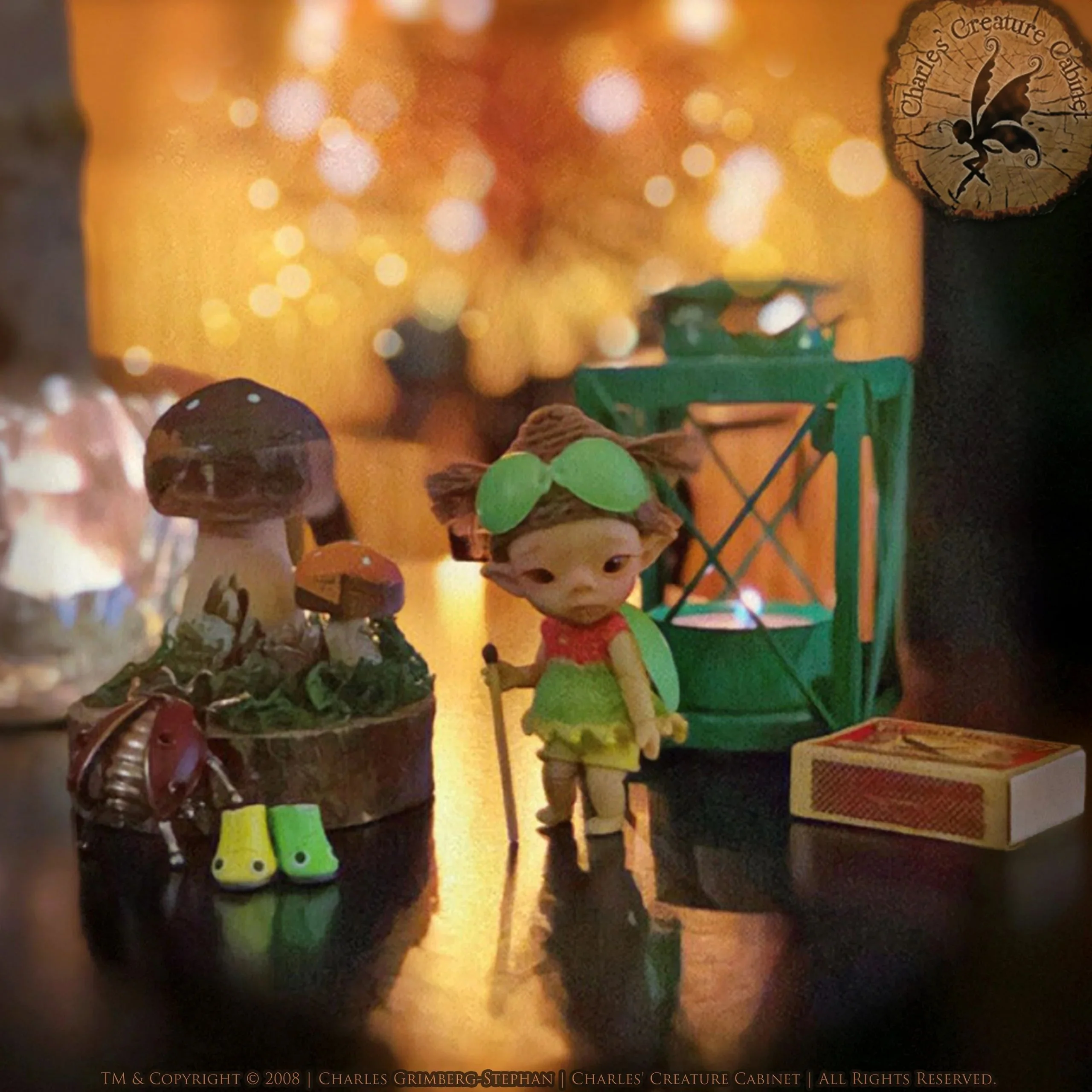 Blimbing Bug "Baby Firefly Faerie" ball-jointed doll 7cm Tiny BJD Averrhoa bilimbi [Limited Quantity] | Preorder | DOLL - Image 5