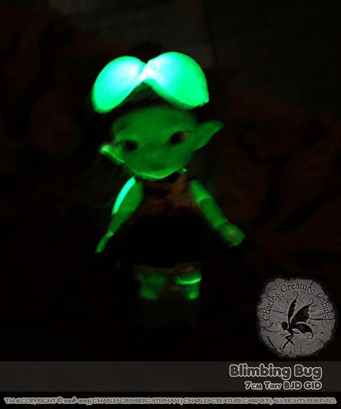 Blimbing Bug "Baby Firefly Faerie" ball-jointed doll 7cm Tiny BJD Averrhoa bilimbi [Limited Quantity] | Preorder | DOLL - Image 7