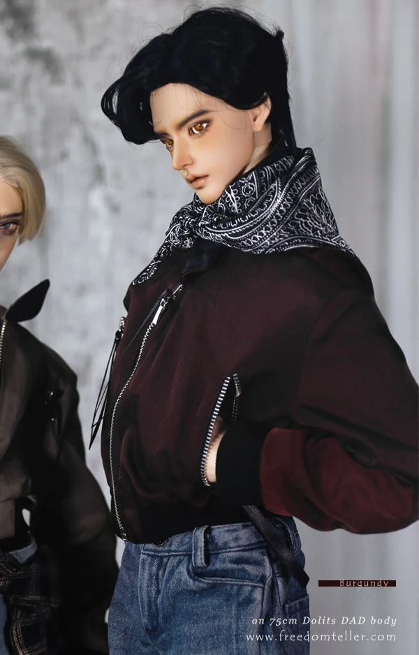 Bomber (Glow) Burgundy: 75cm [Limited quantity] | PREORDER | OUTFIT - Image 2