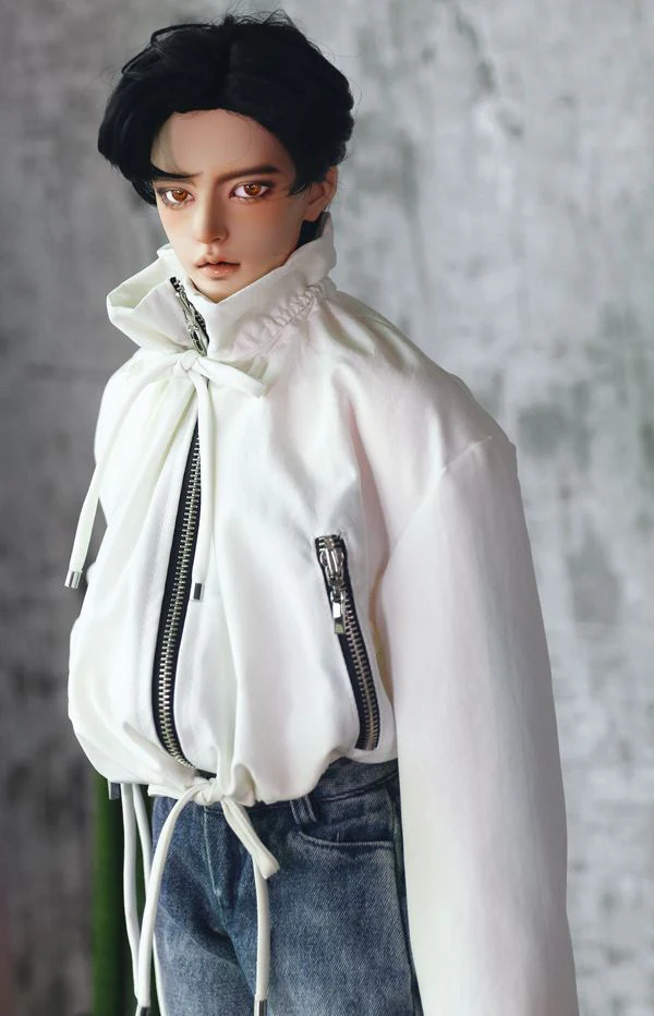 Bomber (Ruffle) Lemon White: 75cm [Limited quantity] | PREORDER | OUTFIT - Image 2