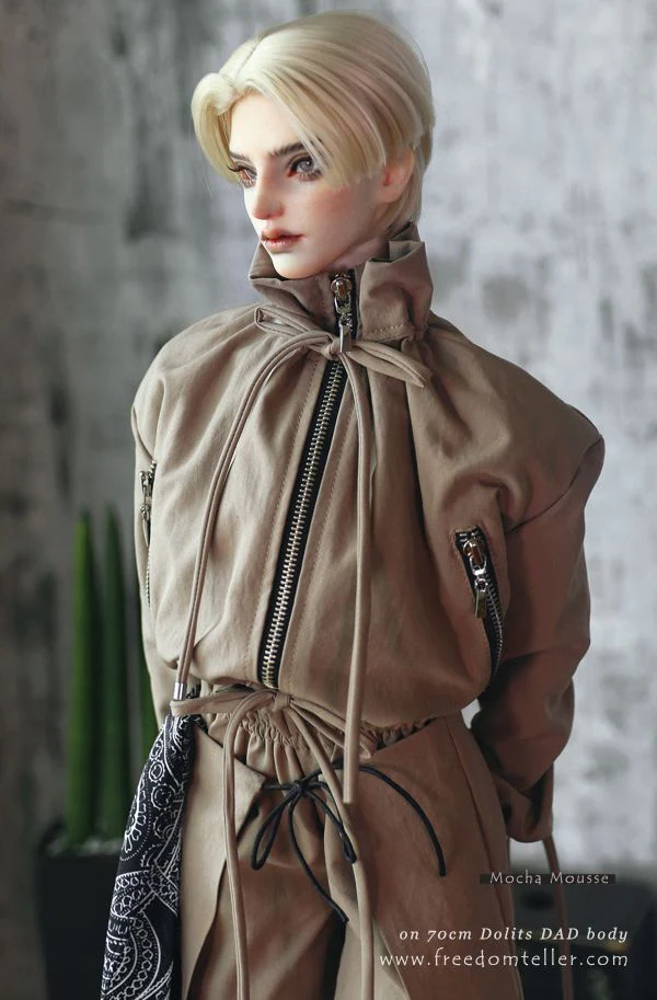 Bomber (Ruffle) Mocha Mousse: 75cm [Limited quantity] | PREORDER | OUTFIT - Image 2