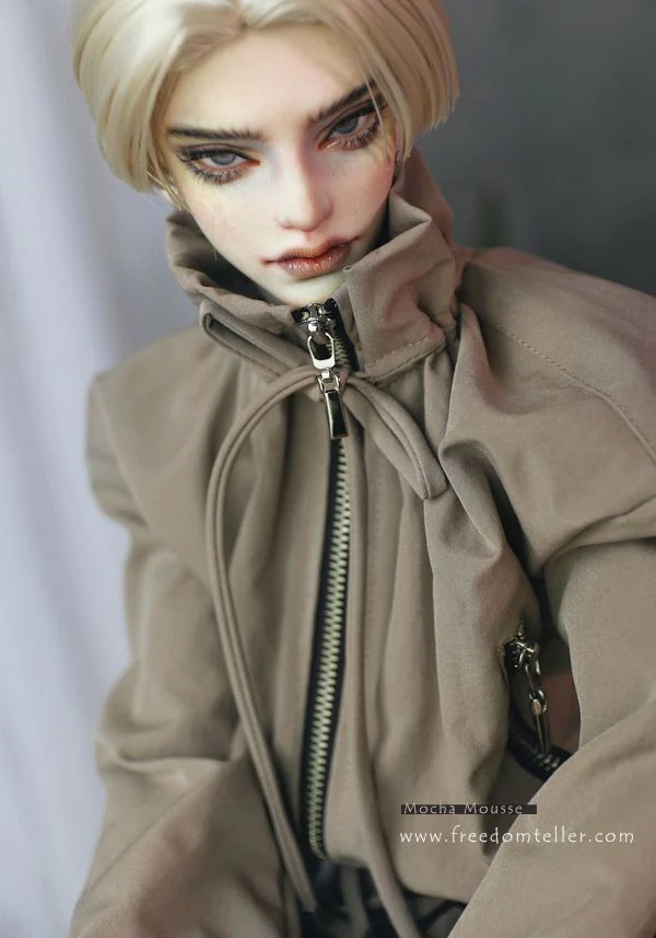 Bomber (Ruffle) Mocha Mousse: 75cm [Limited quantity] | PREORDER | OUTFIT - Image 4