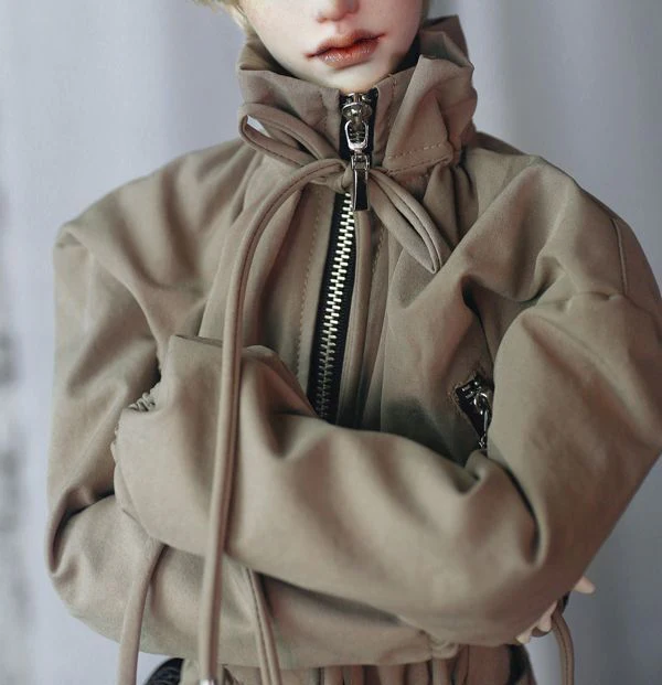 Bomber (Ruffle) Mocha Mousse: 75cm [Limited quantity] | PREORDER | OUTFIT - Image 5