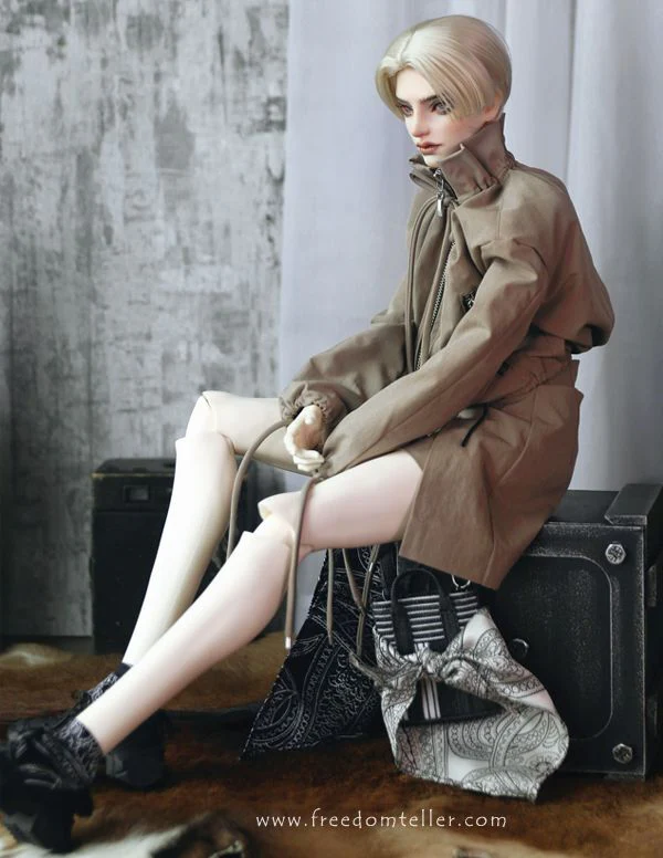 Bomber (Ruffle) Mocha Mousse: 75cm [Limited quantity] | PREORDER | OUTFIT - Image 9
