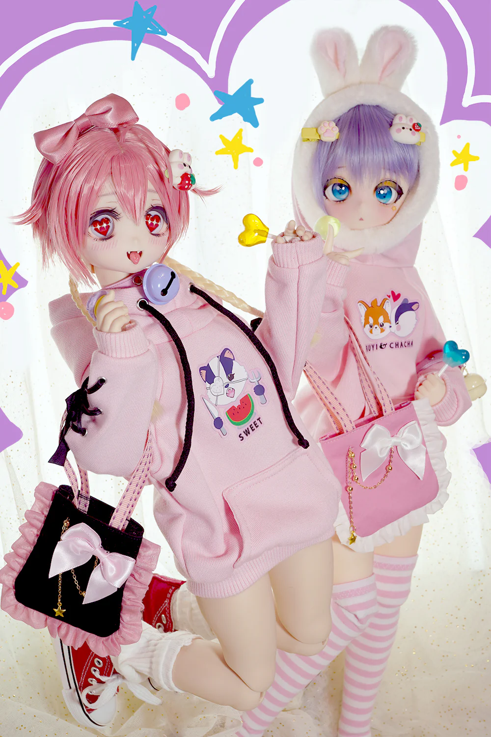 CANDY❤BOMB01 Mine powder (pink) set | [OUTFIT] - Image 5