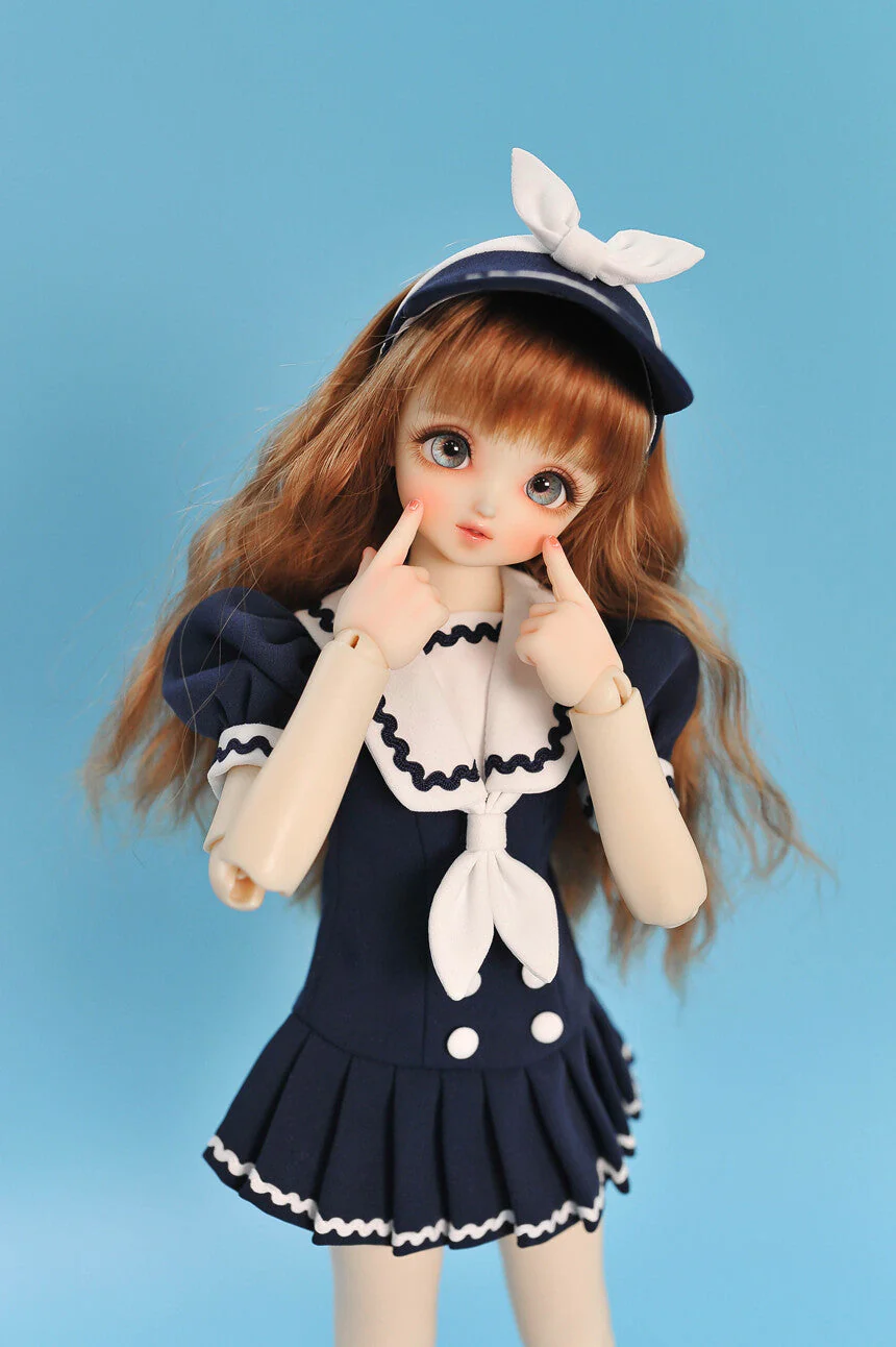 Marine Wave - MSD, MDD GIRL: Dark Navy/8~9inch | Preorder | OUTFIT - Image 4