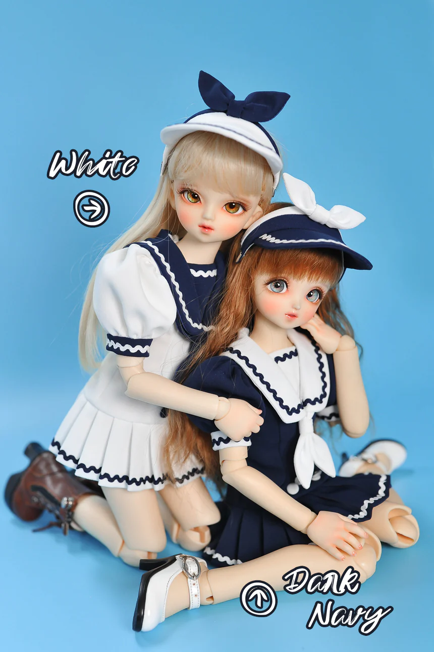 Marine Wave - MSD, MDD GIRL: Dark Navy/8~9inch | Preorder | OUTFIT - Image 8
