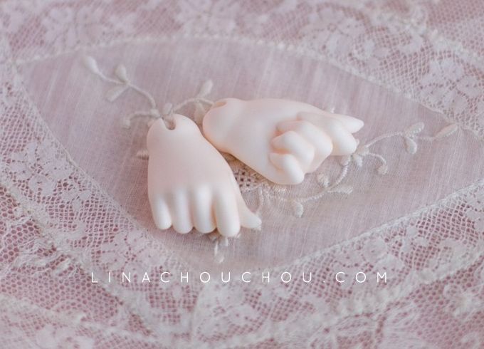 Cream chou(43cm) Option Parts - Hands B | Preorder | PARTS - Image 2