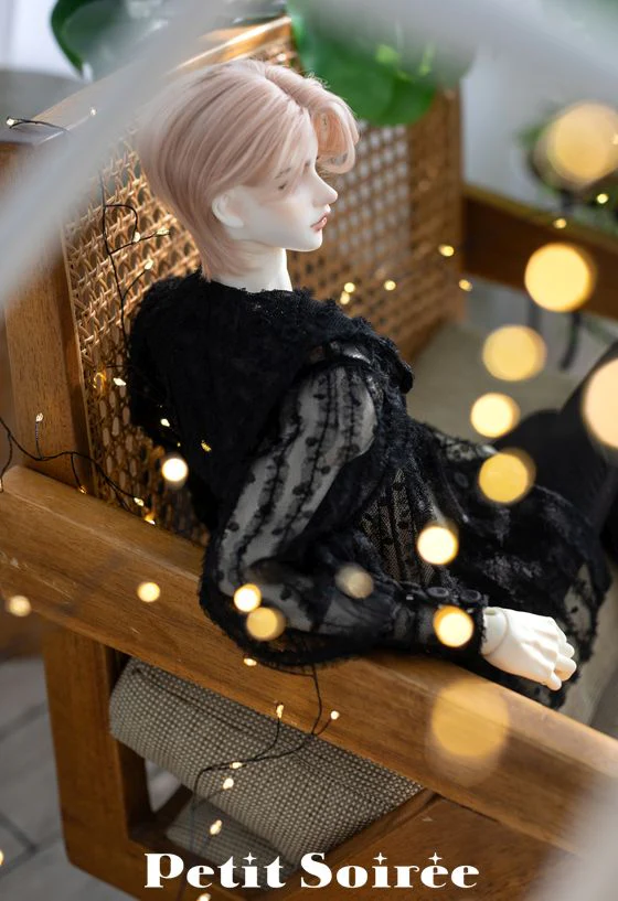 Duvet (Blouse for 70~75cm Boy): Black [Limited Quantity] | Preorder | OUTFIT - Image 8