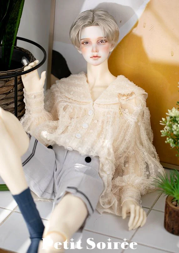 Duvet (Blouse for 70~75cm Boy): Cream [Limited Quantity] | Preorder | OUTFIT - Image 13