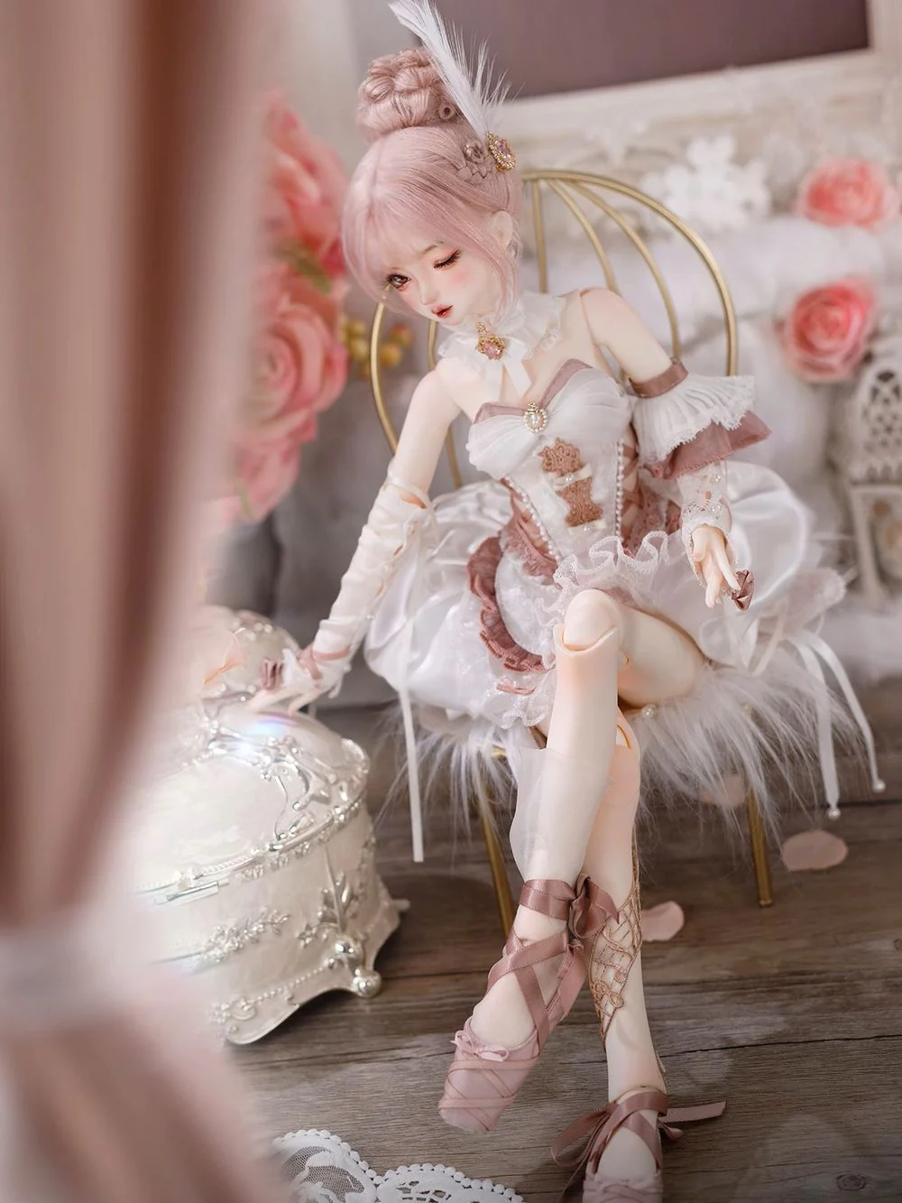 Flore Outfit (with Handheld) + Wig [Limited Quantity] | Preorder | OUTFIT - Image 2