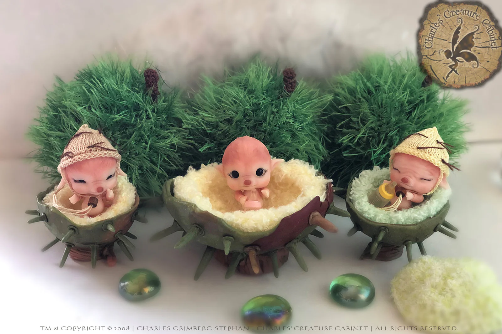 Fuzzy Chestnut ~Baby Bed~ "hard" by Fairy Fragilities | Preorder | ACCESSORY - Image 5