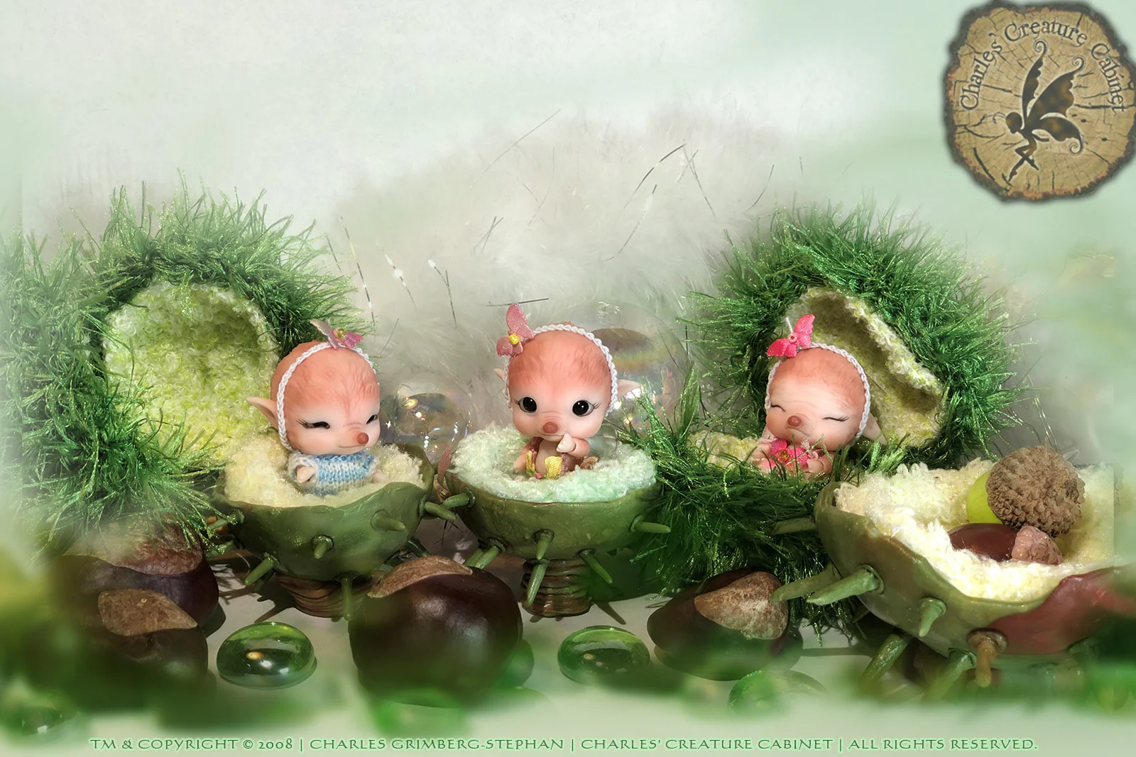 Fuzzy Chestnut ~Baby Bed~ "soft" by Fairy Fragilities | Preorder | ACCESSORY - Image 4